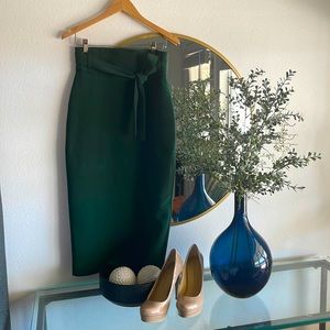 ASOS high waist skirt business skirt.